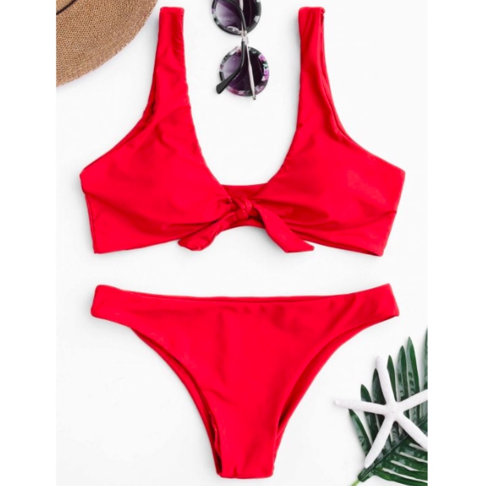 Red bikini